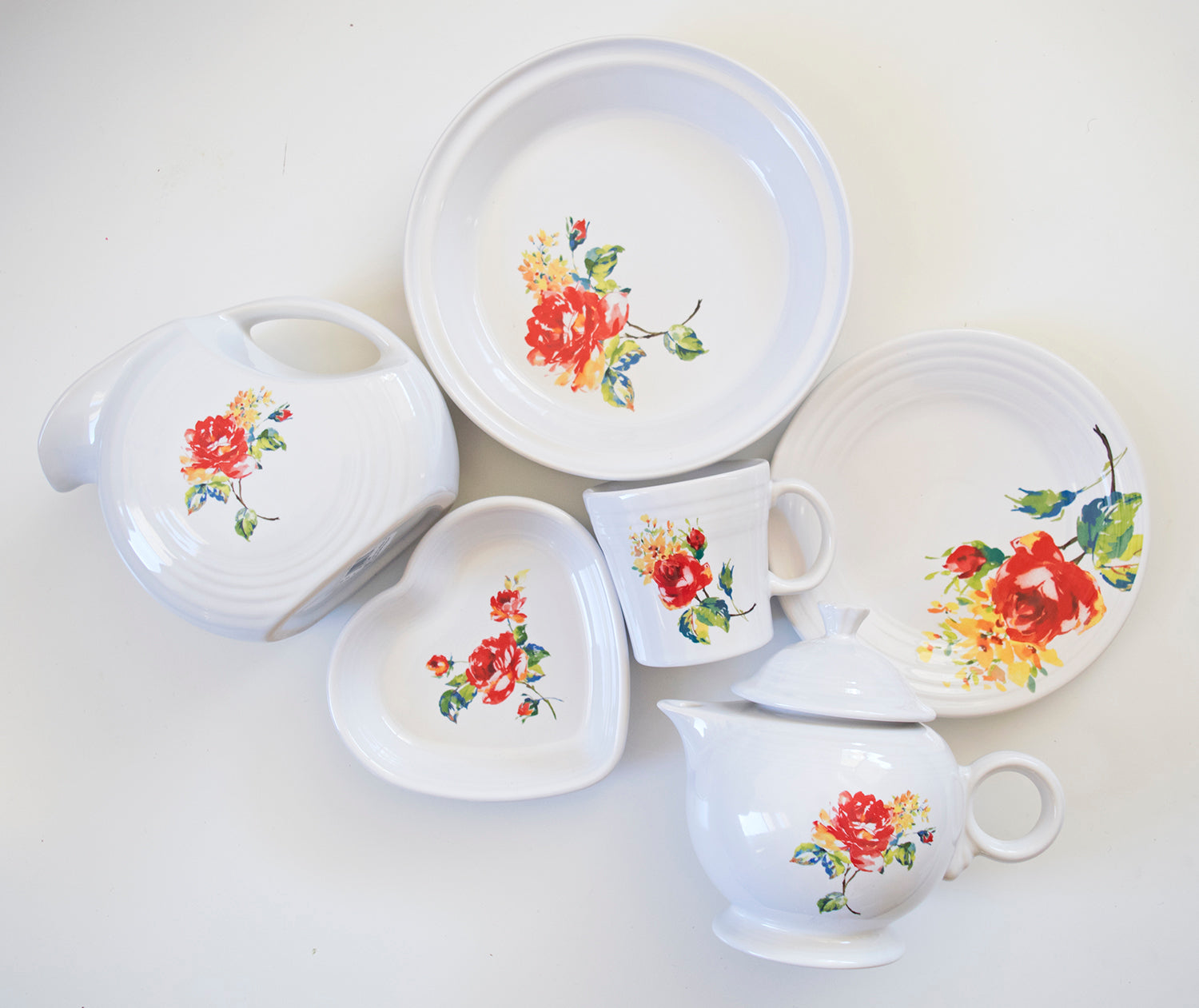 Retired Floral Bouquet 15 OZ Tapered Mug - Image 2