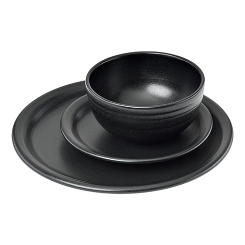 Bistro Coupe 3-Piece Dinnerware Set. Service for 1. Foundry